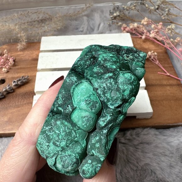 Gorgeous Malachite Free Form | Malachite Specimen - Picture 4 of 9
